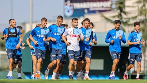 Trabzonspor ara vermedi! Fatih Karagümrük maçı hazırlıkları başladı