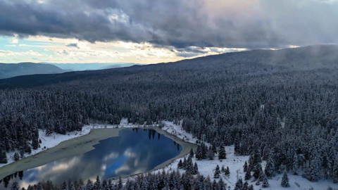 Bolu'nun yüksek rakımlı tepelerinden hayran bırakan manzaralar - Resim: 1
