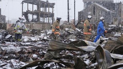 Japonya'da meydana gelen 7,6 büyüklüğündeki depremde ölü sayısı 238’e yükseldi!