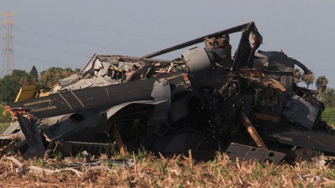 Meksika'da askeri helikopter düştü! 3 kişi hayatını kaybetti!