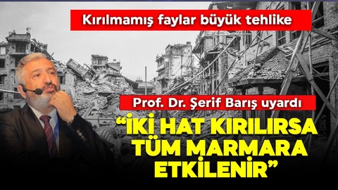 Prof. Dr. Şerif Barış korkutan gerçeği açıkladı ve Marmara için uyardı!