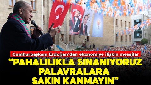 Cumhurbaşkanı Recep Tayyip Erdoğan Isparta mitinginde konuştu