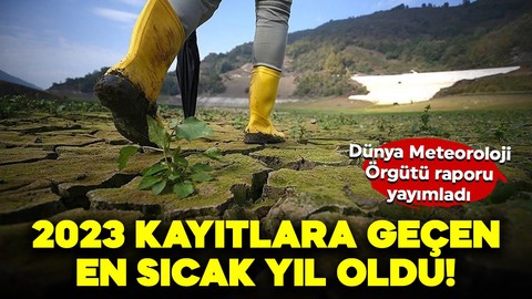 Dünya Meteoroloji Örgütü raporu yayımladı: 2023 kayıtlara geçen en sıcak yıl oldu