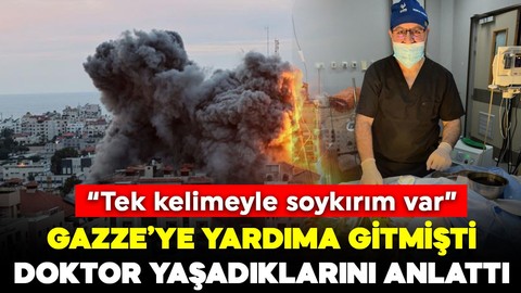 Gazze’den dönen Türk doktor yaşadıklarını anlattı: Tek kelimeyle soykırım var