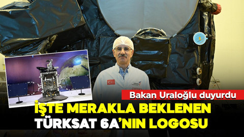 Bakan Uraloğlu duyurdu! İşte merakla beklenen Türksat 6A’nın logosu!