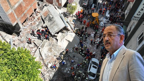 İstanbul'da bina faciası! Bakan Özhaseki açıkladı: Binaya müdahaleler yapılmış