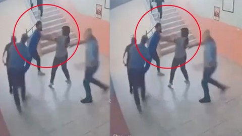 Yabancı uyruklu veli okulu bastı! Okul müdürünü ve görevliyi zincirle darp etti! Nedeni şaşkınlık yarattı!
