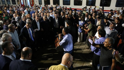 Turistik Tatvan Treni'nin ikinci seferi Bitlis'e ulaştı