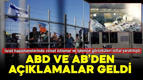 İsrail hapishanelerinde cinsel istismar ve işkence görüntüleri infial yaratmıştı! ABD ve Birleşmiş Milletler açıklama yaptı!