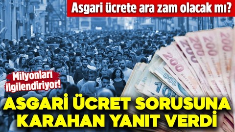 Milyonları ilgilendiriyor! Asgari ücrete ara zam olacak mı? Merkez Bankası Başkanı Fatih Karahan'dan asgari ücret sorusuna yanıt