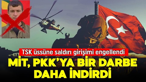 MİT, Irak’ta PKK/KCK’ya bir darbe daha indirdi!