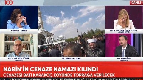 'Kızımızı koruyamadık' dedi ve gözyaşlarına boğuldu: Hande Aydemir'in canlı yayındaki zor anları!