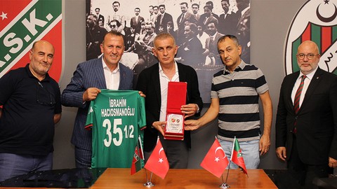 İbrahim Hacıosmanoğlu'ndan, Karşıyaka’ya ziyaret