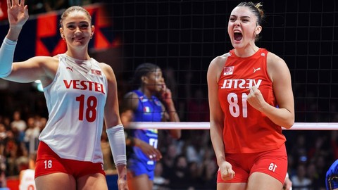 Ünlü voleybolcu Zehra Güneş, tarzıyla yine beğenileri topladı! Siyah ve lacivert uyumuyla görenleri büyüledi
