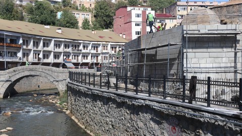 Bitlis'te çalışmalar sürüyor. Tarihi doku gün yüzüne çıkacak