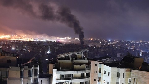 İsrail yine Beyrut'u bombaladı: Çok sayıda ölü ve yaralı var