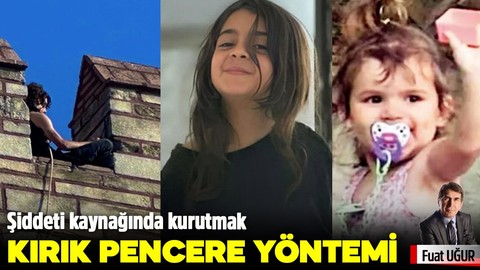 Şiddeti kaynağında kurutmak; KIRIK PENCERE YÖNTEMİ