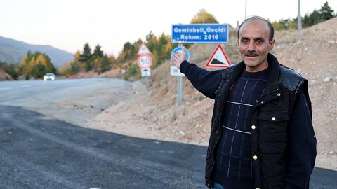 İç Anadolu'nun Karadeniz'e açılan kapısı sonbaharın renkleri ile bezendi! Geminbeli Geçidi'ne kartpostalları aratmayacak görüntüler - Resim: 1