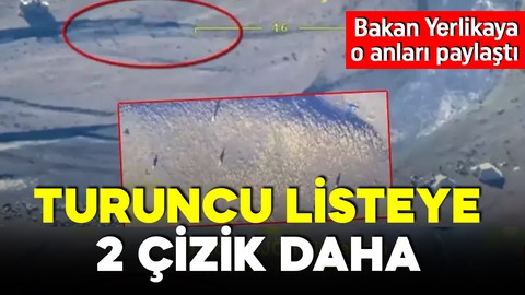 Bakan Yerlikaya duyurdu: Turuncu kategorideki 2 terörist etkisiz hale getirildi