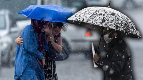 Meteoroloji'den yeni uyarı! İstanbul ve Ankara dahil! Gün verildi: Kar, sağanak ve sis alarmı