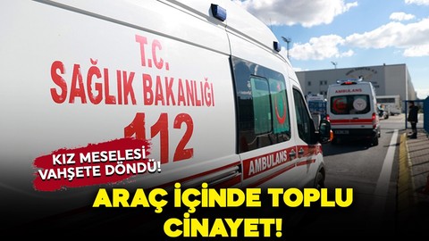 İzmir'de korkunç cinayet:  3 genç araç içerisinde başlarından vurulmuş halde bulundu!