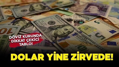 Dolar yine zirvede rekor kırıyor! Bugün (29 Kasım Cuma günü) döviz kurunda tablo nasıl?