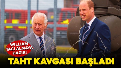 İngiltere'de taht kavgası başladı: Prens William tahtı devralmaya hazırlanıyor!