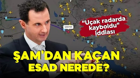 Suriye'de bir devrin sonuna gelindi! Peki Şam'dan kaçan Esad nerede?