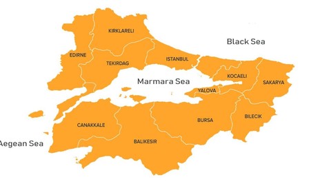 Kocaeli, Sakarya, Düzce, Yalova, İstanbul ve Bursa'ya çarşamba uyarısı şimdi geldi