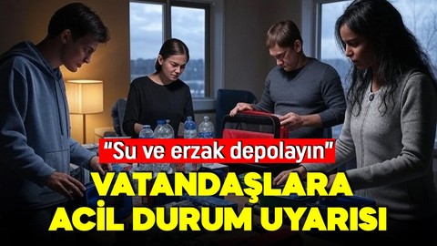 Almanya'dan vatandaşlarına acil durum uyarısı: Su ve erzak depolayın