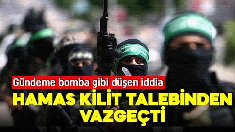 Gündeme bomba gibi düşen iddia! Hamas talebinden vazgeçti! İsrail askerlerine izin verecek