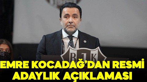 Emre Kocadağ’dan adaylık açıklaması