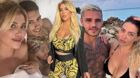 Galatasaray'ın Arjantinli yıldızı Mauro Icardi'yi terk etmişti! Wanda Nara ve genç sevgilisi aşk tatiline çıktı! Sosyal medya paylaşımları gündem oldu