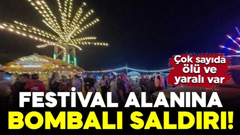 Festival alanına bombalı saldırı! Çok sayıda ölü ve yaralı var