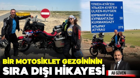 Bir motosiklet gezgininin sıra dışı hikayesi