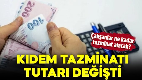 2025 yılı kıdem tazminatı değişti! Çalışanlar ne kadar tazminat alacak?