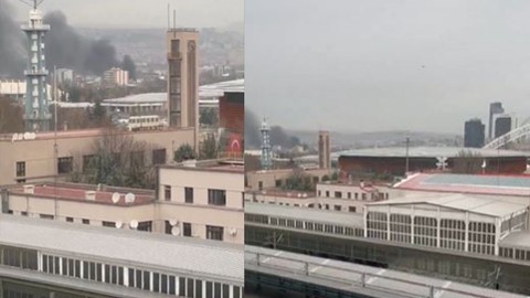 Ankara'da atık fabrikasında yangın! İtfaiye ekipleri müdahale ediyor