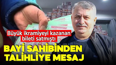 Antalya'da büyük ikramiye kazanan bileti satan bayi konuştu: İnşallah iş kurup başkalarına faydası olur