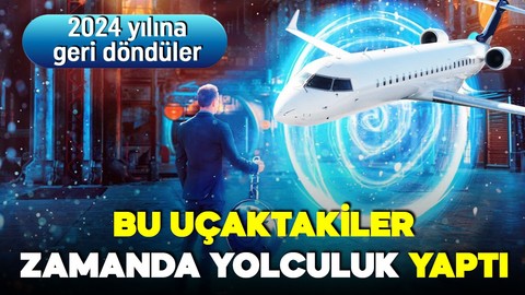 Adeta zamanda yolculuk! 2025'te havalanan uçak 2024'e iniş yaptı!