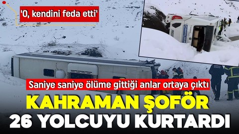 Erzincan'da otobüs kazasında ölen şoför kendini feda etmiş! 26 kişiyi böyle kurtarmış