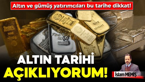 Altın tarihi açıklıyorum! Altın ve gümüş yatırımcıları bu tarihe dikkat