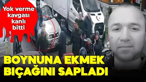 Engelli oğlunu gezdirmeye çıkarmıştı! Yol verme kavgası kanlı bitti! Boynundan bıçaklayarak öldürdü