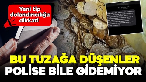 Telefon dolandırıcılığında ilginç yöntem: Altın bulduk gel satalım