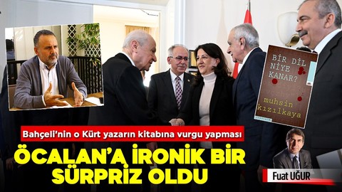 Bahçeli’nin o Kürt yazarın kitabına vurgu yapması Öcalan’a ironik bir sürpriz oldu