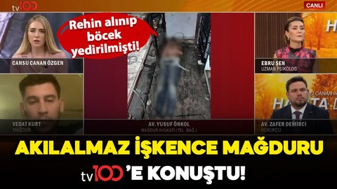 Antalya'da çalıştığı işyerinde akılalmaz işkencelere maruz kalan genç tv100'e konuştu!