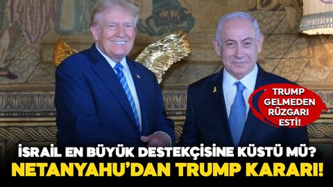 Trump dönemi soğuk rüzgarlarla başlıyor! Netanyahu, Trump’ın yemin törenine katılmayacak!