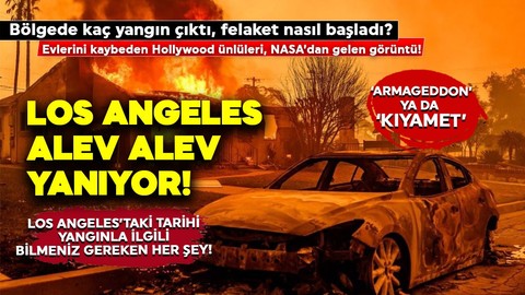 2 gündür yanan Los Angeles tarihinin en büyük yangınıyla kıyameti yaşıyor: Los Angeles yangınıyla ilgili tüm bilinenler ve bölgede son yaşananlar...