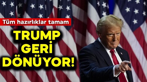 Donald Trump 2. kez göreve başlıyor! Yemin için hazırlıklar tamam