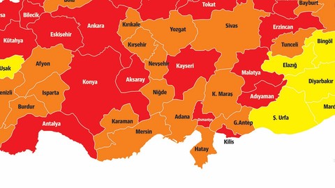 Adana ve Mersin'in kıyı kesimleri ile Hatay ve Osmaniye'ye çarşamba öğleden sonra uyarısı! Perşembe geceye kadar sürecek resmi uyarı