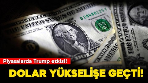 Piyasalarda Trump etkisi: Dolar yükselişe geçti! 21 Ocak Salı günü dolar fiyatları ne kadar?